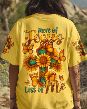 More Of Jesus Less Of Me Women's All Over Print Shirt - Typq2709251