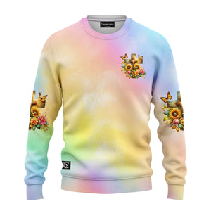 Easter Is Proof That Light Wins Over Darkness All Over Print Sweater