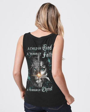 A Child Of God A Woman Of Faith Women's All Over Print Shirt - Yhdu0907243