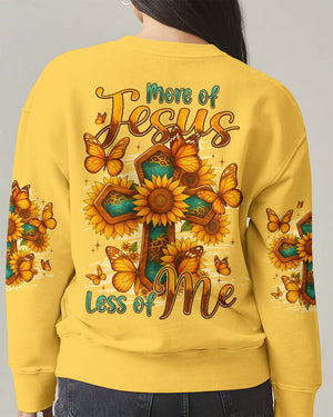 More Of Jesus Less Of Me Women's All Over Print Shirt - Typq2709251