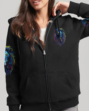 Blessed By God Lion Women's All Over Print Shirt - Tytd1509251