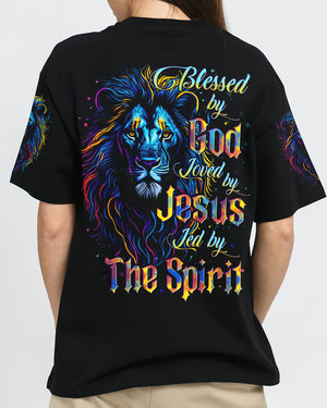 Blessed By God Lion Women's All Over Print Shirt - Tytd1509251