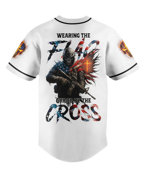 Wearing The Flag Guided By The Cross Jersey