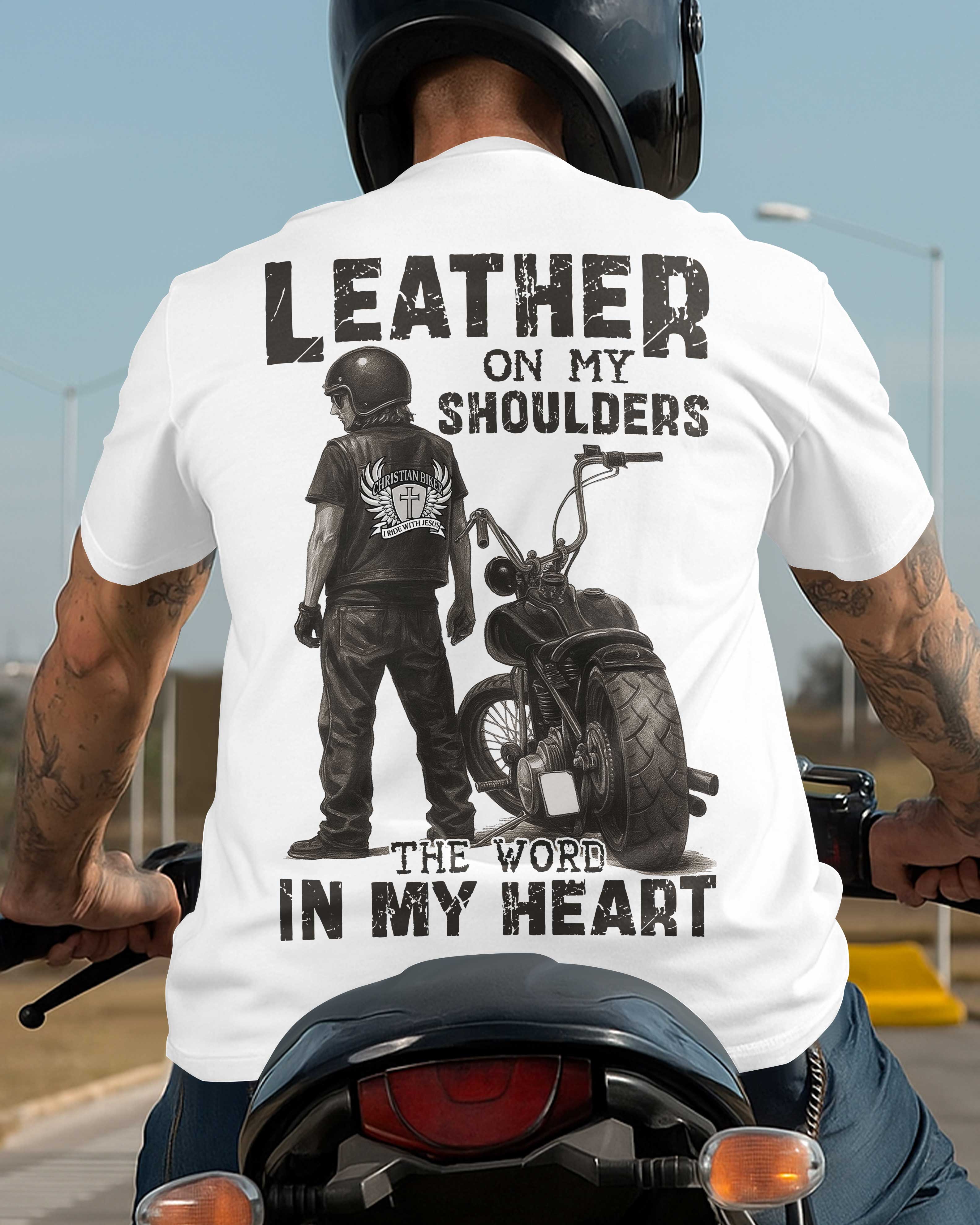 Leather On My Shoulders T-Shirt