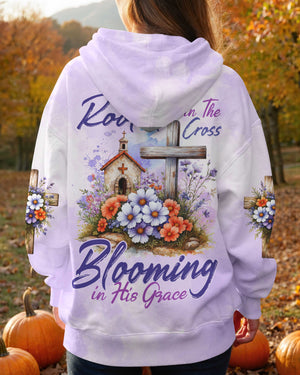 Rooted In The Cross Blooming In His Grace Shirt