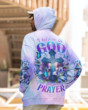 God And The Power Of Prayer All Over Print Hoodie