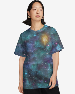 Whoever Drinks The Water I Give Them Will Never Thirst All Over Print T-shirt