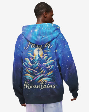 Faith Can Move Mountains All Over Print Zip Hoodie