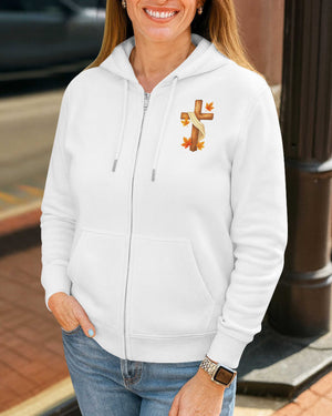 In The Harvest Glow Zip Hoodie