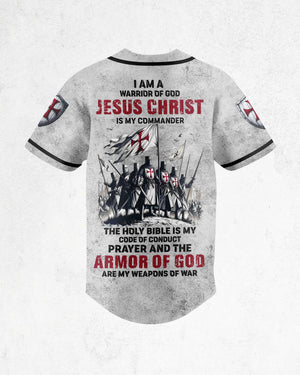 I Am A Warrior Of God Jesus Christ Is My Commander Shirt