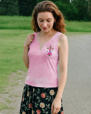 Faith Hope Love All Over Print V-neck Tank Top