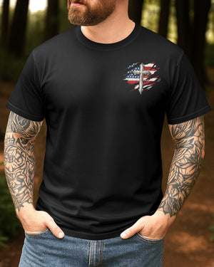 American By Birth Christian By The Grace Of God T-Shirt