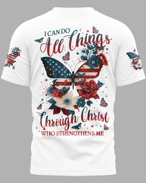 I Can Do All Things Through Christ All Over Print T-Shirt