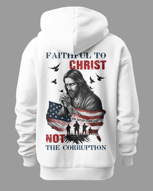 Faithful To Christ All Over Print Hoodie