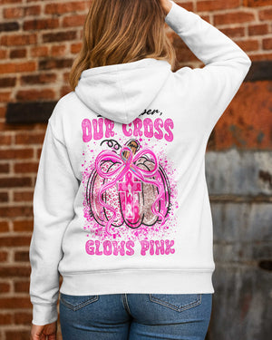 In October Our Cross Glows Pink Hoodie