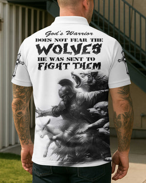 God's Warrior Does Not Fear The Wolves He Was Sent To Fight Them Shirt