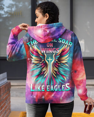 They Will Soar On Wings Like Eagles All Over Print Zip Hoodie