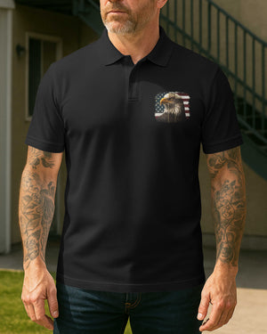 Guided By Faith Forged By Duty All Over Print Polo