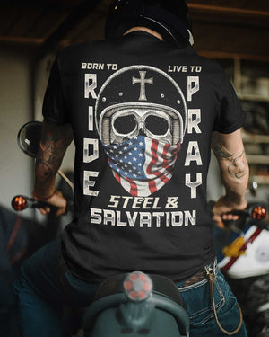 Born To Ride All Over Print T-Shirt