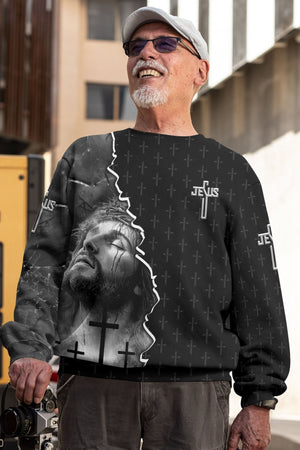 Love Has Conquered The Grave All Over Print Sweater