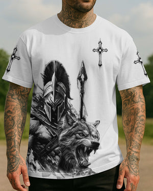 God's Warrior Does Not Fear The Wolves He Was Sent To Fight Them Shirt