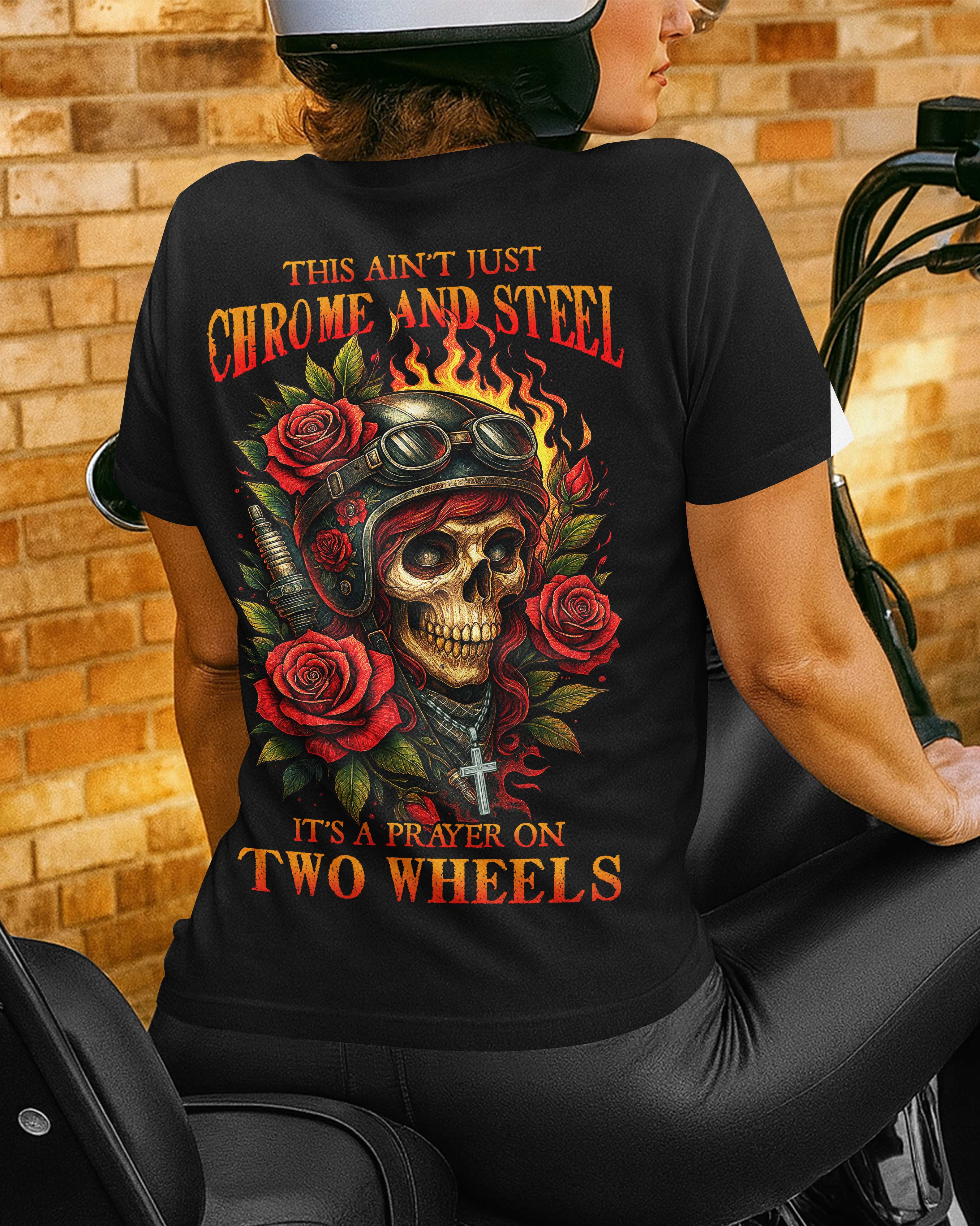 This Ain't Just Chrome And Steel All Over Print T-Shirt