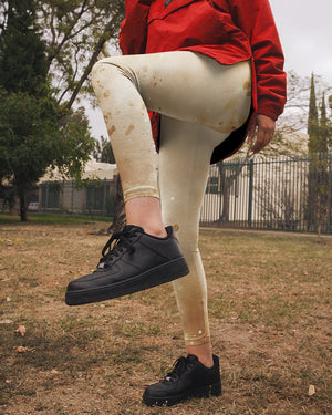 Behold The Lion Of The Tribe Of Judah Has Triumphed All Over Print Leggings