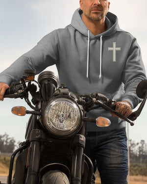 My Faith Is Louder Than My Exhaust All Over Print Hoodie