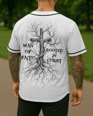 Man Of Faith Rooted In Christ All Over Print Jersey