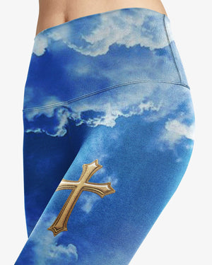 I Am The Way The Truth The Life All Over Print Leggings