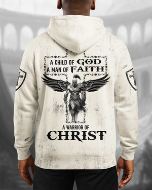 A Child Of God A Man Of Faith A Warrior Of Christ Shirt