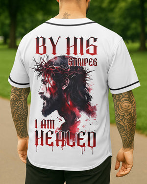 By His Stripes All Over Print Jersey