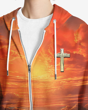 Trust In The Lord All Over Print Zip Hoodie