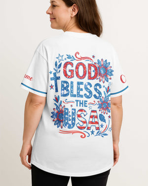 America Needs Jesus All Over Print Custom Jersey