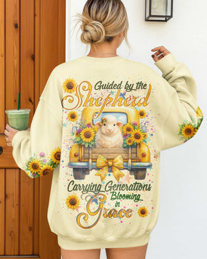 Guided By The Shepherd Carrying Generations Blooming In Grace Shirts