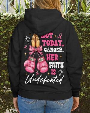 Not Today Cancer Hoodie
