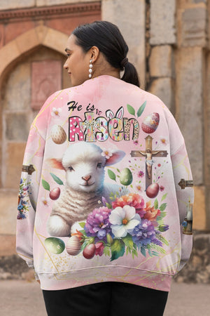 He Is Risen All Over Print Sweater
