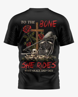 To The Bone All Over Print T-Shirt