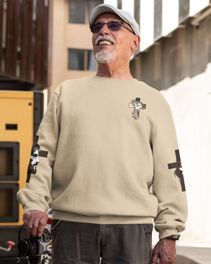 I Am His And He Is Mine All Over Print Sweater