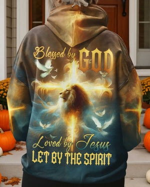 Blessed By God Loved By Jesus Let By The Spirit Shirt