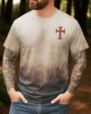 The Devil Caught Me All Over Print T-Shirt