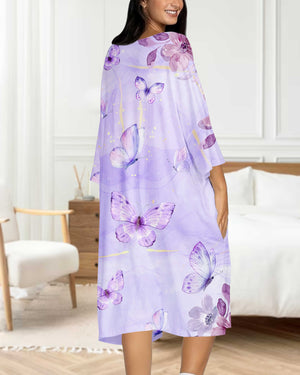 But The Lord Stood With Me All Over Print Sleep Tee