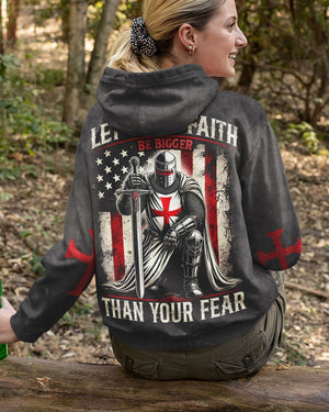 Let Your Faith Be Bigger Than Your Fear All Over Print Hoodie