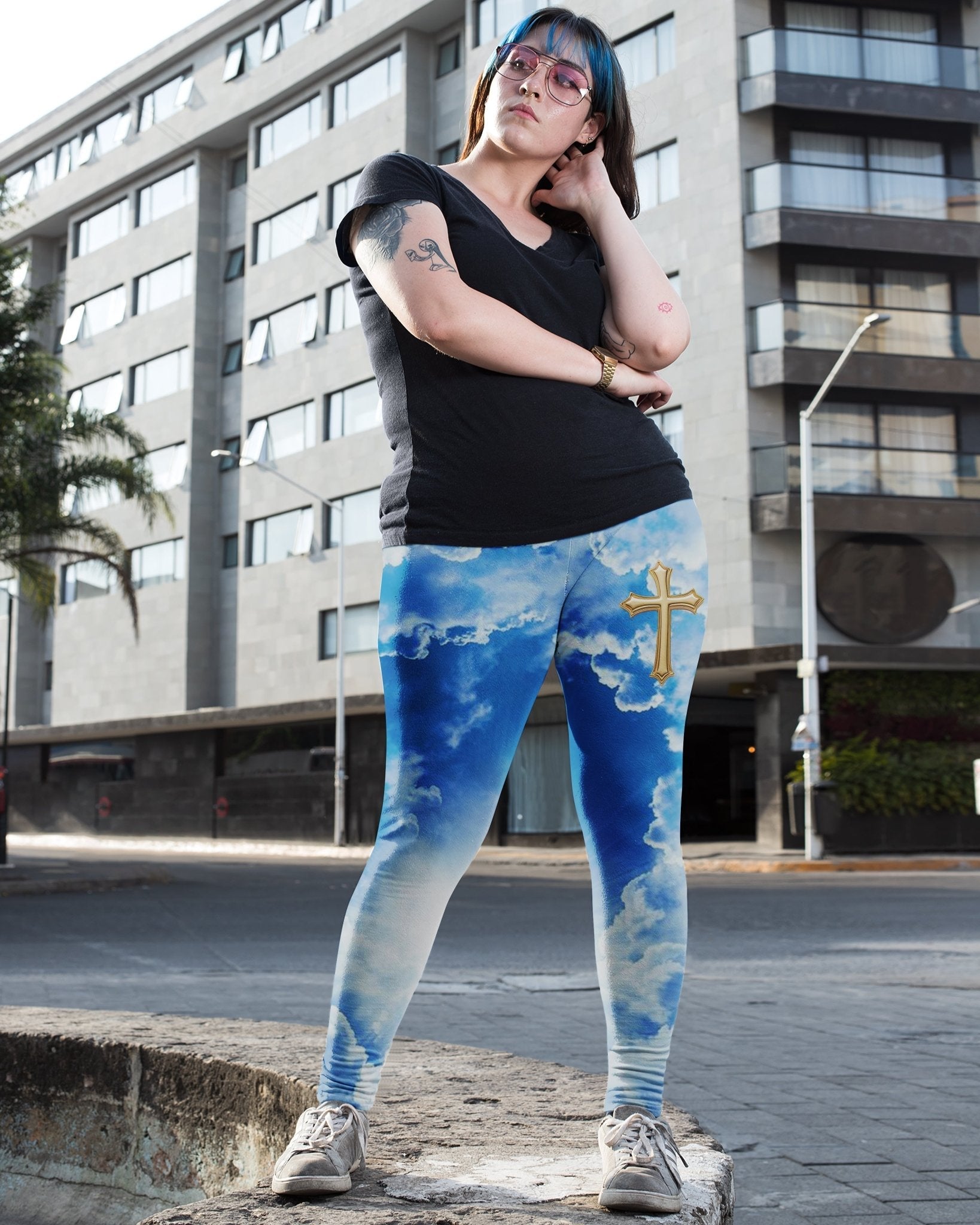 I Am The Way The Truth The Life All Over Print Leggings