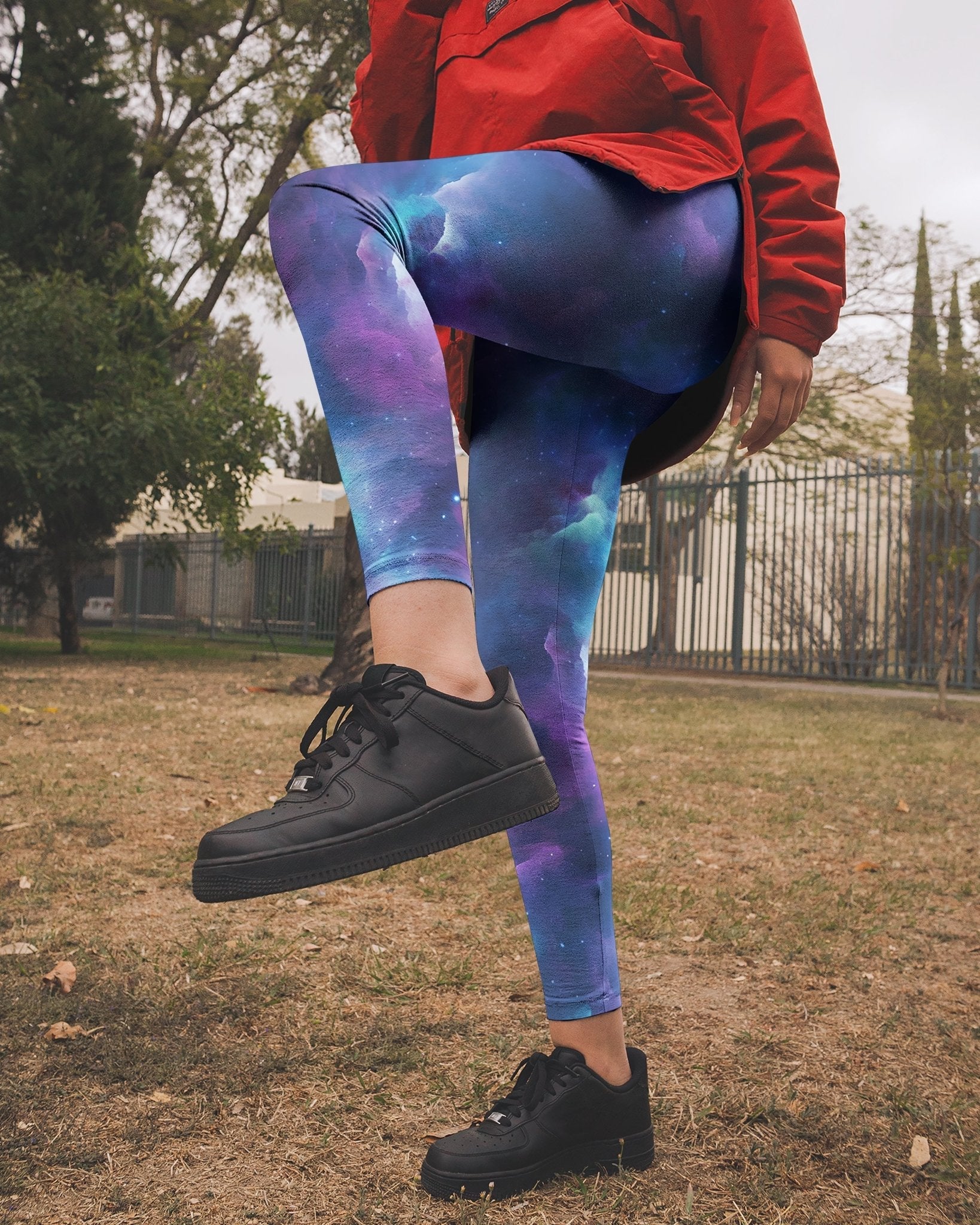 For We Walk By Faith Not By Sight All Over Print Leggings