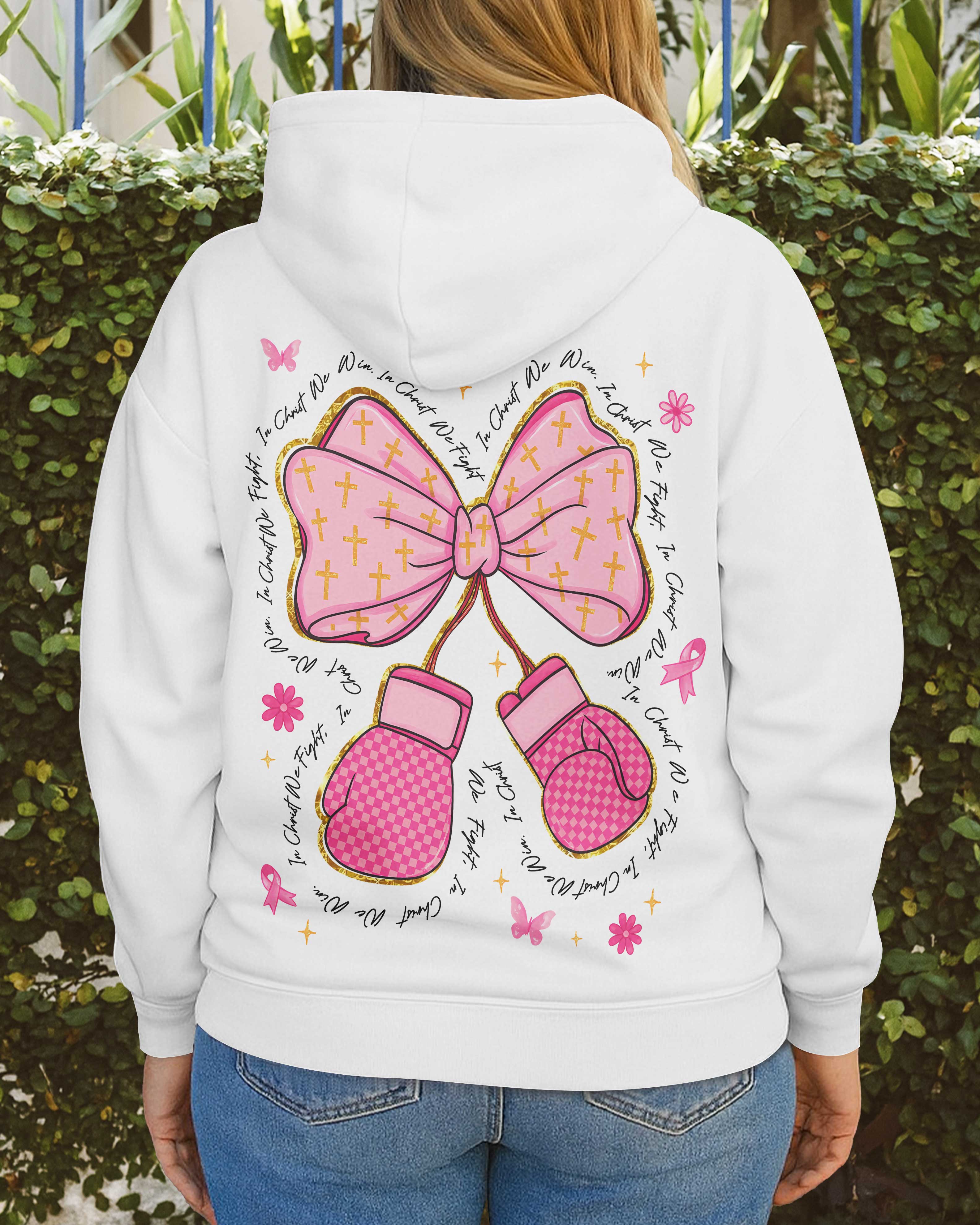 In Christ We Fight In Christ We Win Hoodie