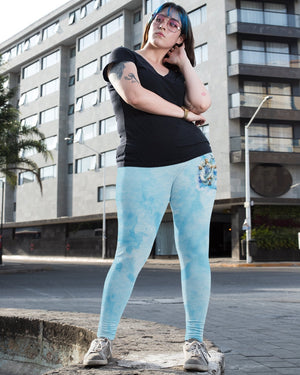 Lord Stood With Me And Gave Me Strength All Over Print Leggings