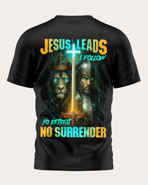 Jesus Leads I Follow All Over Print T-Shirt