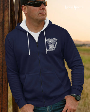 Every Mile A Prayer Zip Hoodie