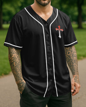 Never Underestimate A Man Who Prays And Rides All Over Print Jersey